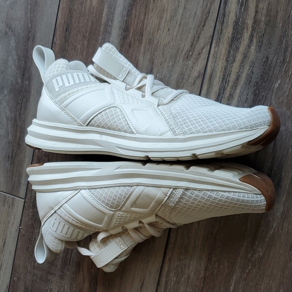 Puma Womens Enzo Premium Mesh Sneakers sz 8 shoes Trainer Running - Picture 11 of 14